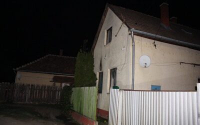 Molotov-koktélt dobtak a házára
