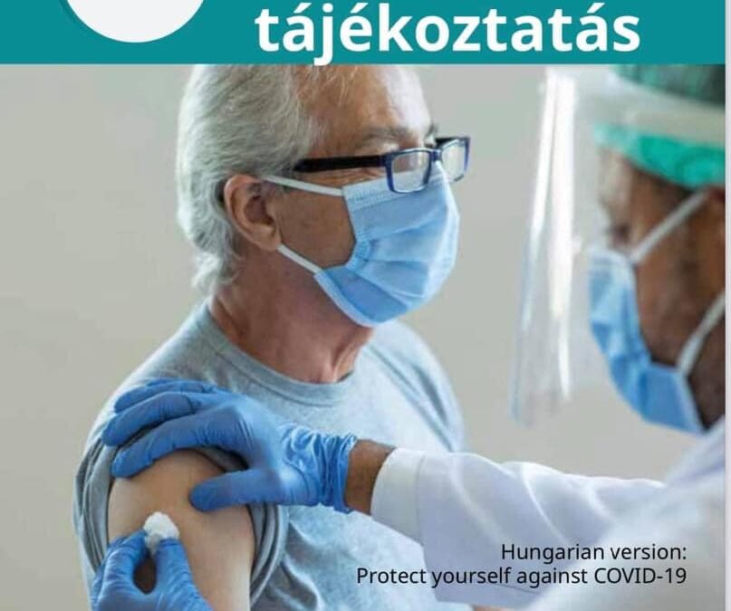 Itt a példa! Tájékoztatás a COVID védőoltásokról angol módra, magyarul