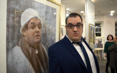 Fogyatékkal élők portrérajzaival nyílt különleges kiállítás nyílt a budapesti Klebelsberg Kastélyban