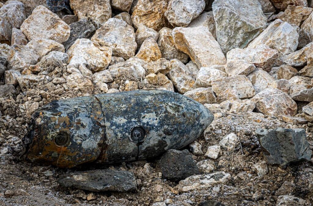 250 kilós német bombát találtak a Csepeli Szabadkikötőnél