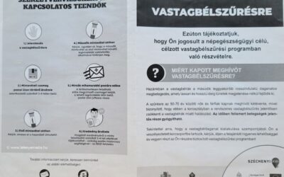 Vastagbélszűrési program indul 50-70 éves életkor közötti nők és férfiak számára