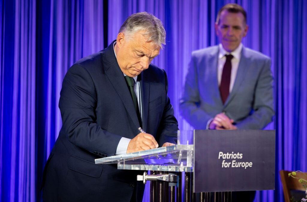 Magyar Péter, Orbán új EU-s pártszövetségéről