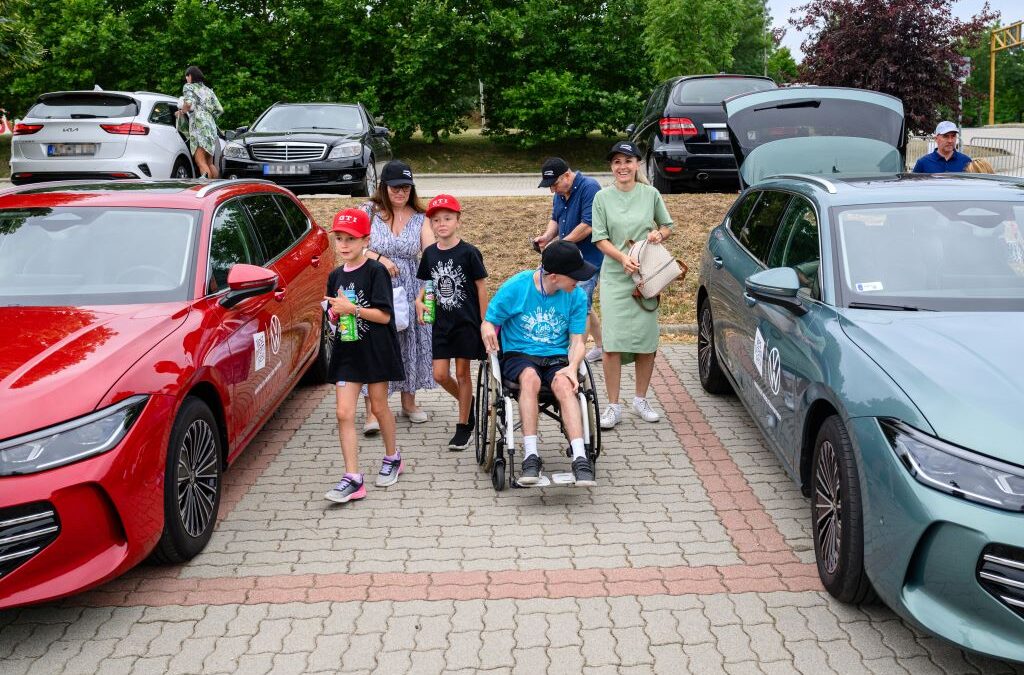 Mozgáskorlátozott gyermekek és családjaik szórakozhattak a VeszprémFesten