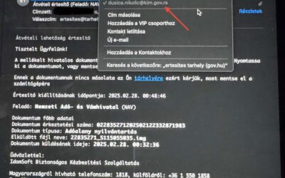 A NAV nem értesít sms-ben senkit, hogy számláit zárolta